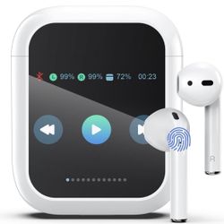 AI Language Translator Earbuds,144 Languages Bluetooth Translator Device and Accents 8 Offline Language Translation, Two-Way Translator