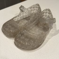 Girls Clear Jellies - Size 9