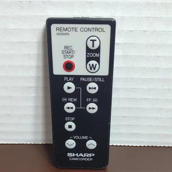 Sharp Camcorder Remote Control