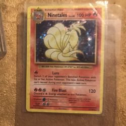 Ninetales [Reverse Holo] #15 Pokemon Evolutions