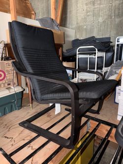 IKEA POANG Wooden Rocking Chair