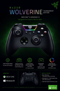 Razer Wolverine Tournament Edition Gaming Controller