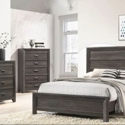 4pc Bedroom Set In Queen 