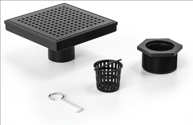 Square shower drain