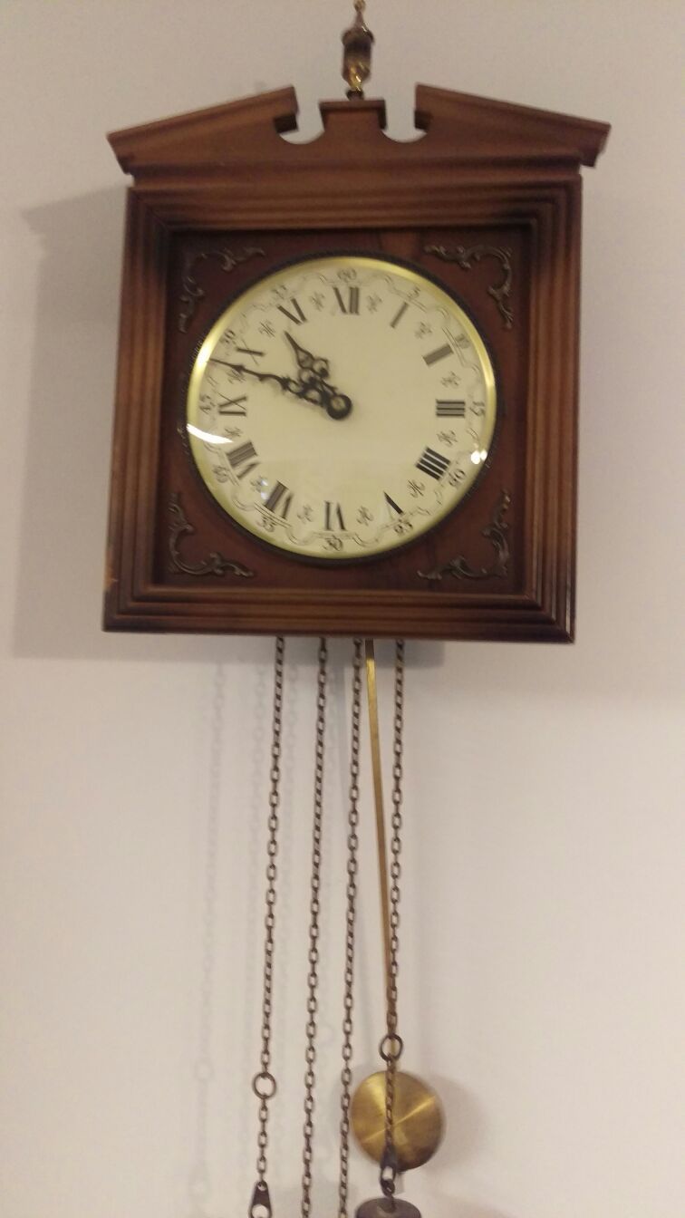 Antique clock.