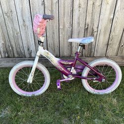 16” Princess  Kids Bike