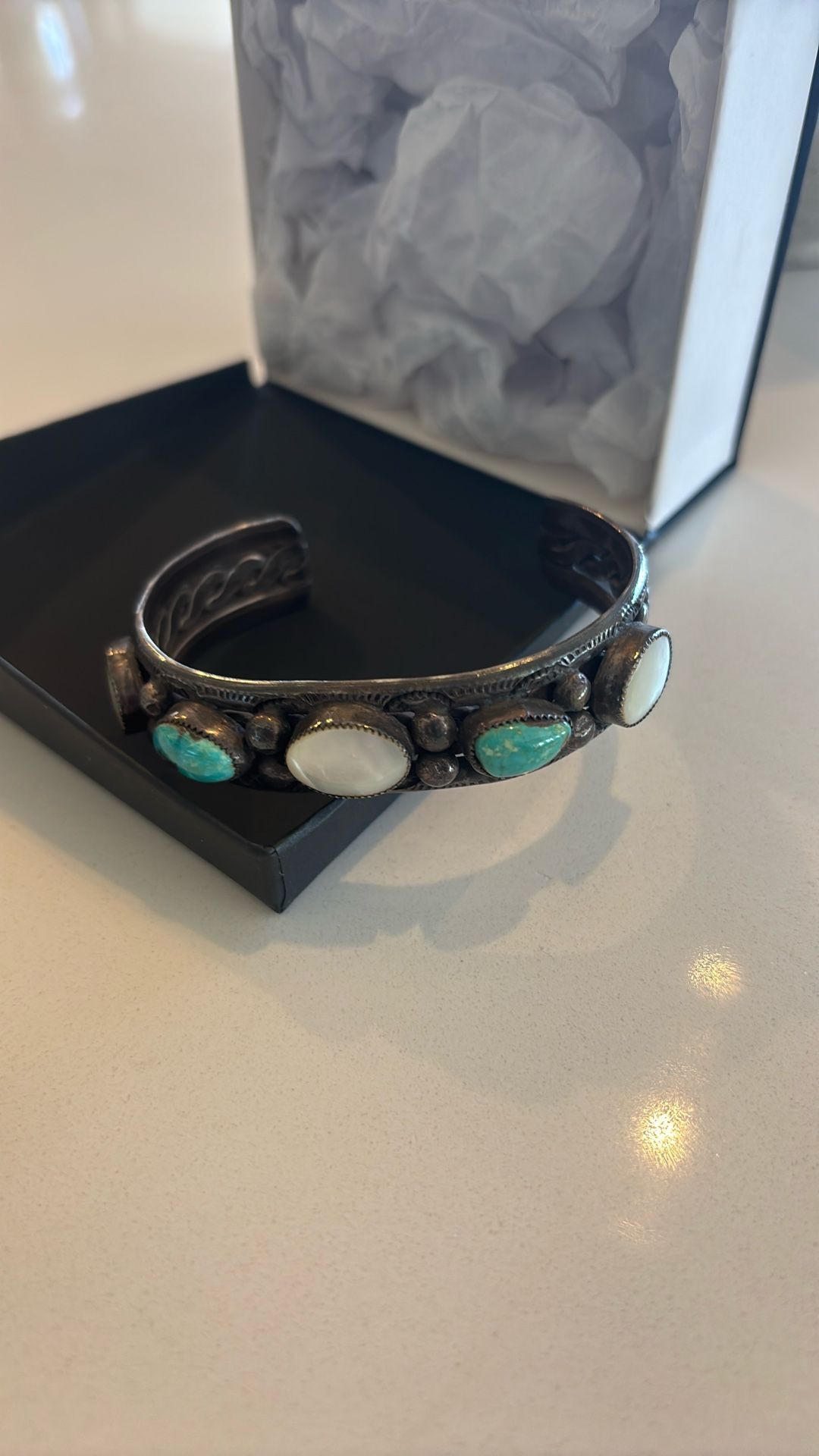 VINTAGE TURQUOISE BRACELET 