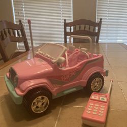 Barbie Remote Control Jeep