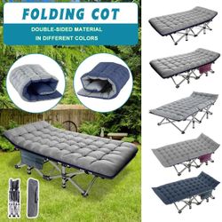 Heavy Duty Sleeping Cots with Carry Bag for Home, Office Nap and Outdoor Beach
