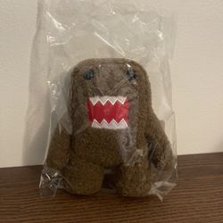 Stuffed Animal Domo Kun Plush Doll Soft Kawaii Collectible