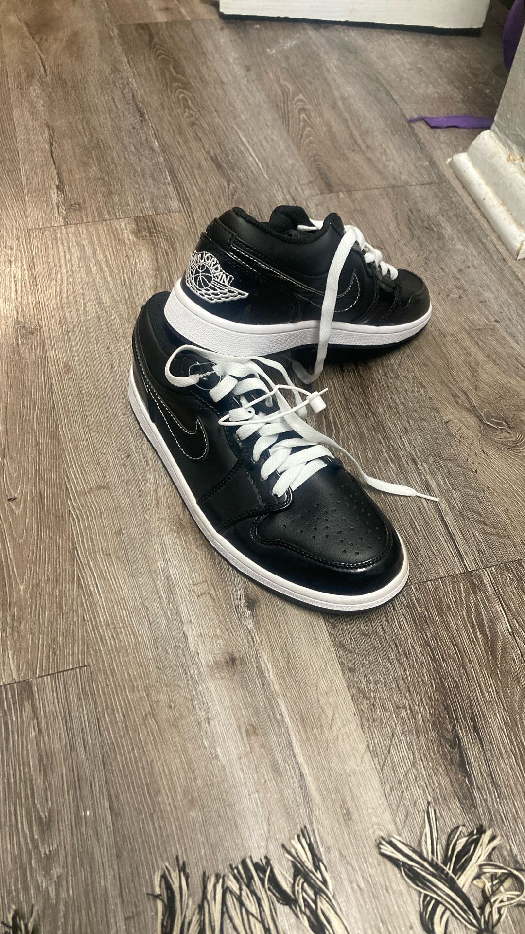 Nike Air Jordan 1 Low "Panda" in the white and black colorway