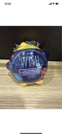 Disney Wish Mini Collectible 3in Plush Toy (One Pack) Wishing Star Blind Capsule