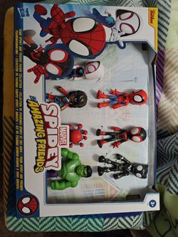 Marvel Spidey and His Amazing Friends action figure Collection, New