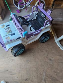 Disney Princess Kids Ride-On Electric Jeep
