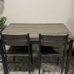 Table And 4 Chairs