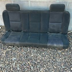 Backseat From Silverado 