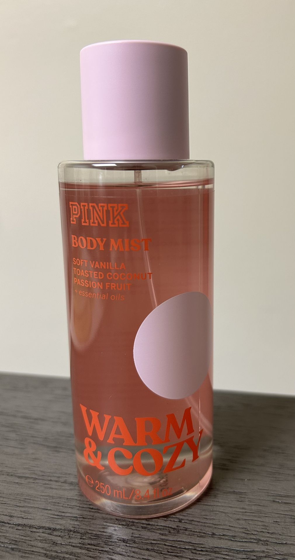 VS Pink Full Size, Warm & Cozy Body Mist, 8.4 Oz