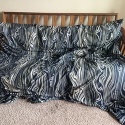 Damaged/Repairable Futon W/Mattress