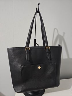 Michael Kors Black Saffiano Leather Tote Bag