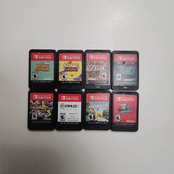 8 Nintendo switch games