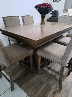 Countertop height kitchen table