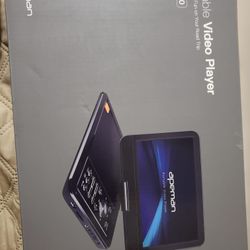 APEMAN 2021 Upgrade 12.5" Portable DVD Player with 10.5" HD Swivel Screen, 6 Hour Rechargeable Battery for Car/Kids, Car Headrest Mount Case