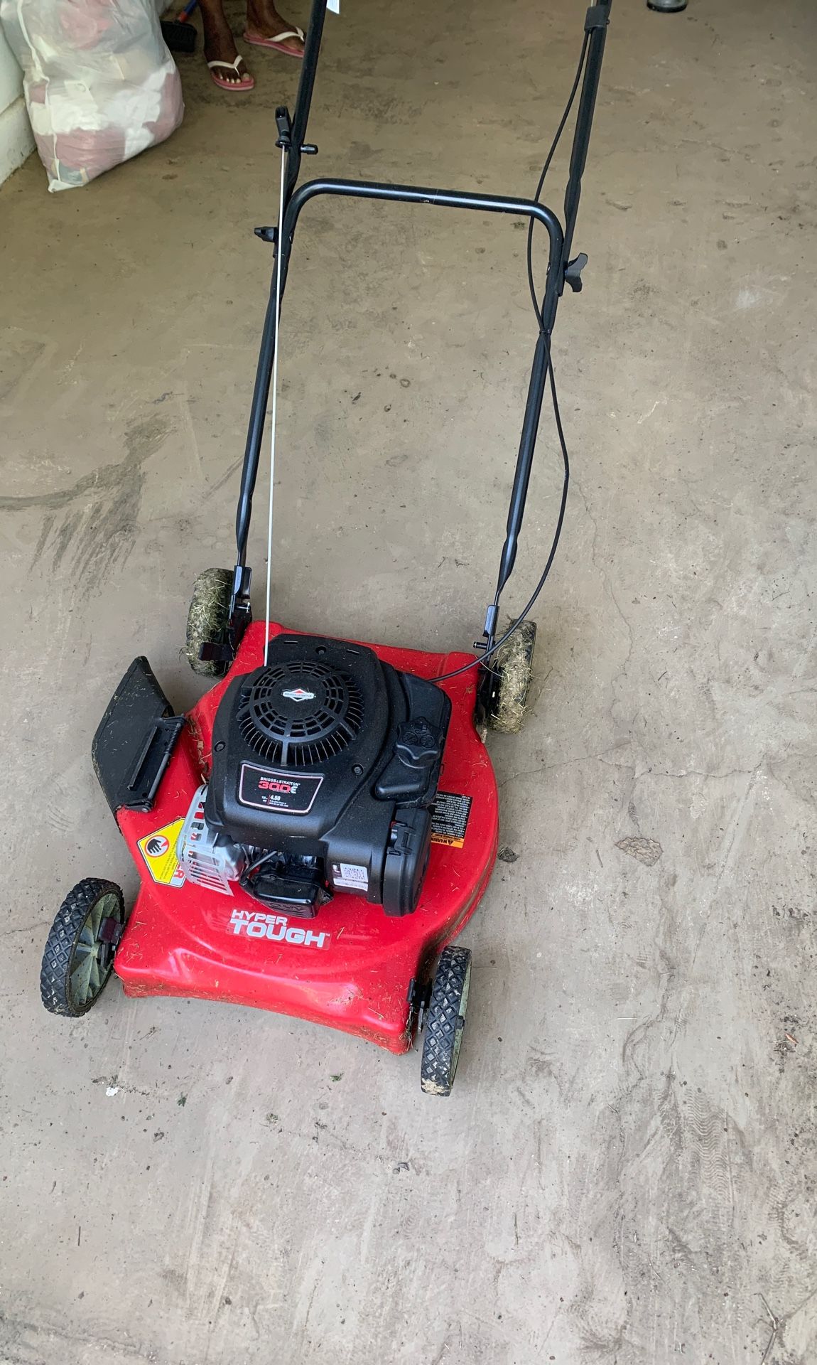 Kobalt blower and weed wacker with battery charger hyper tough lawn mower by Briggs and Stratton