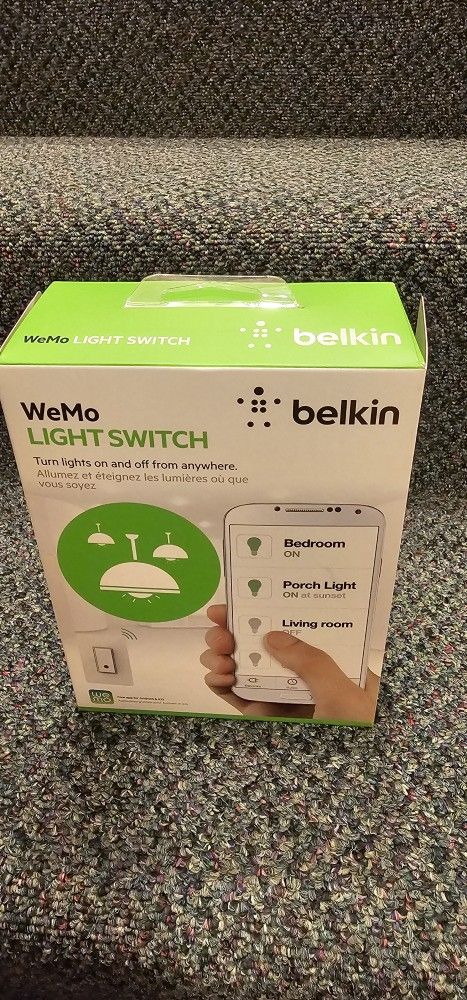 Belkin Smart Switch and Outlet. 