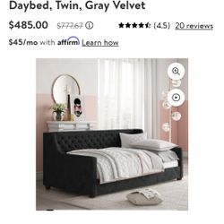 Matress And Bed Frame Sold Together 