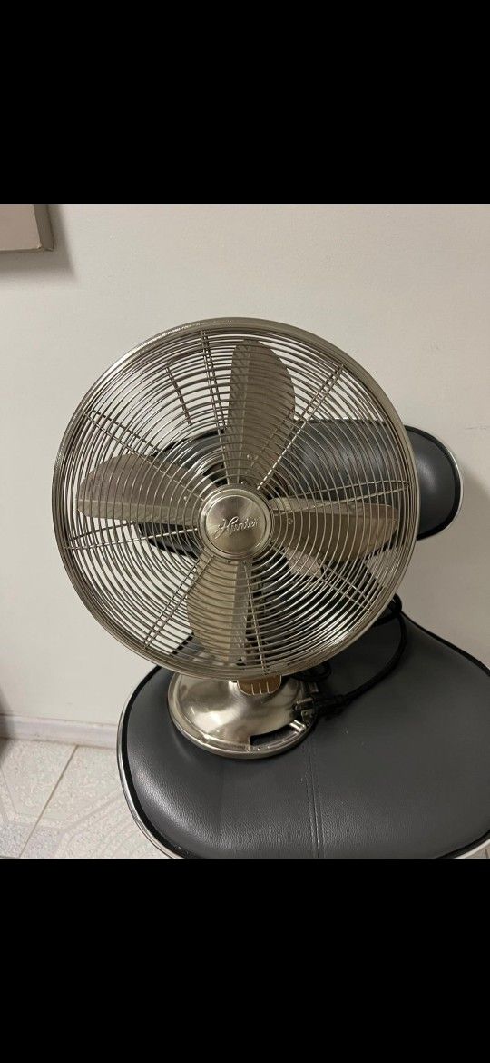 Hunter Desk Fan Vintage