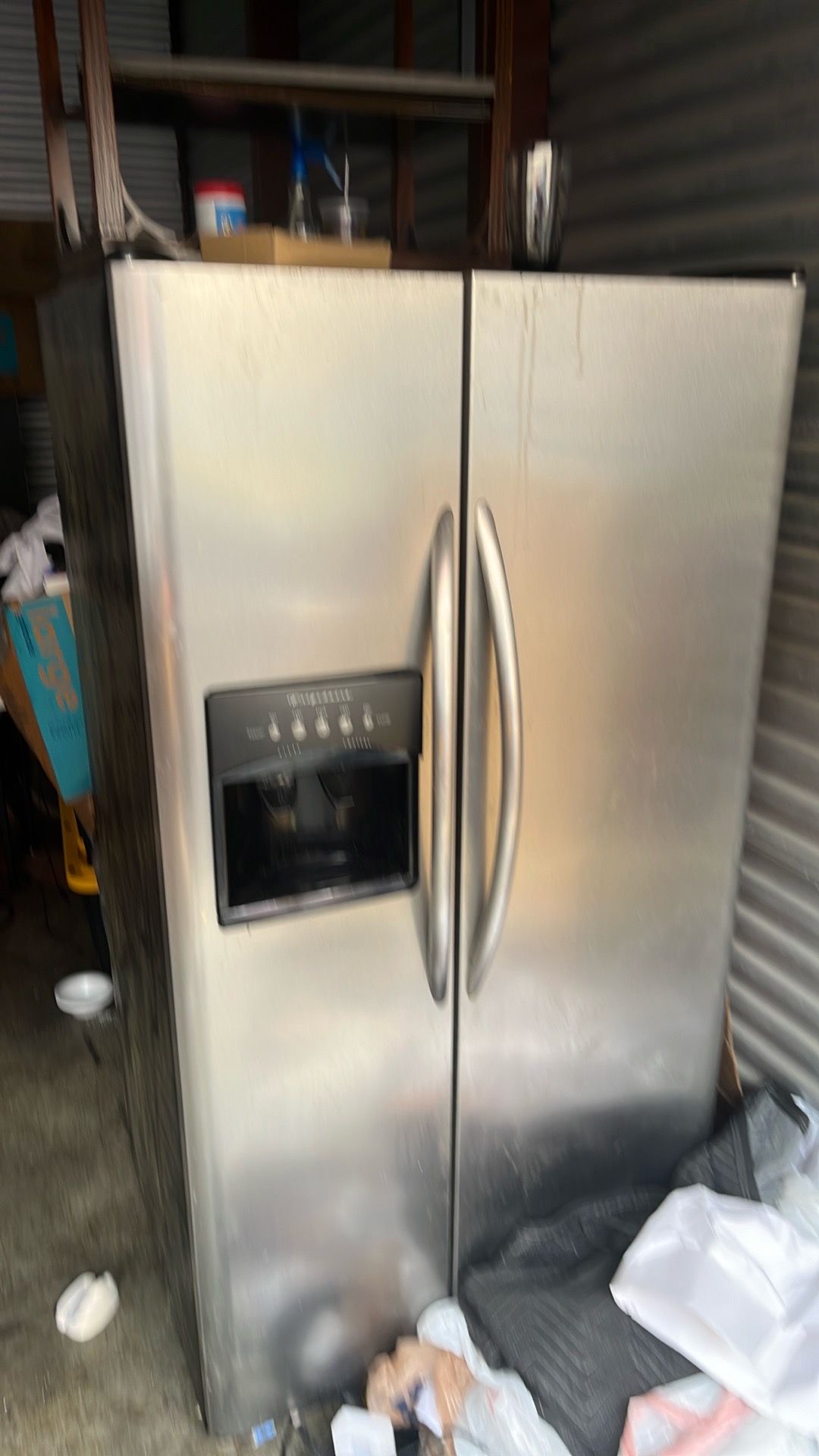 Free refrigerator and couch