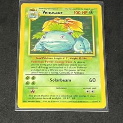 VENUSAUR 15/102 UNLIMITED