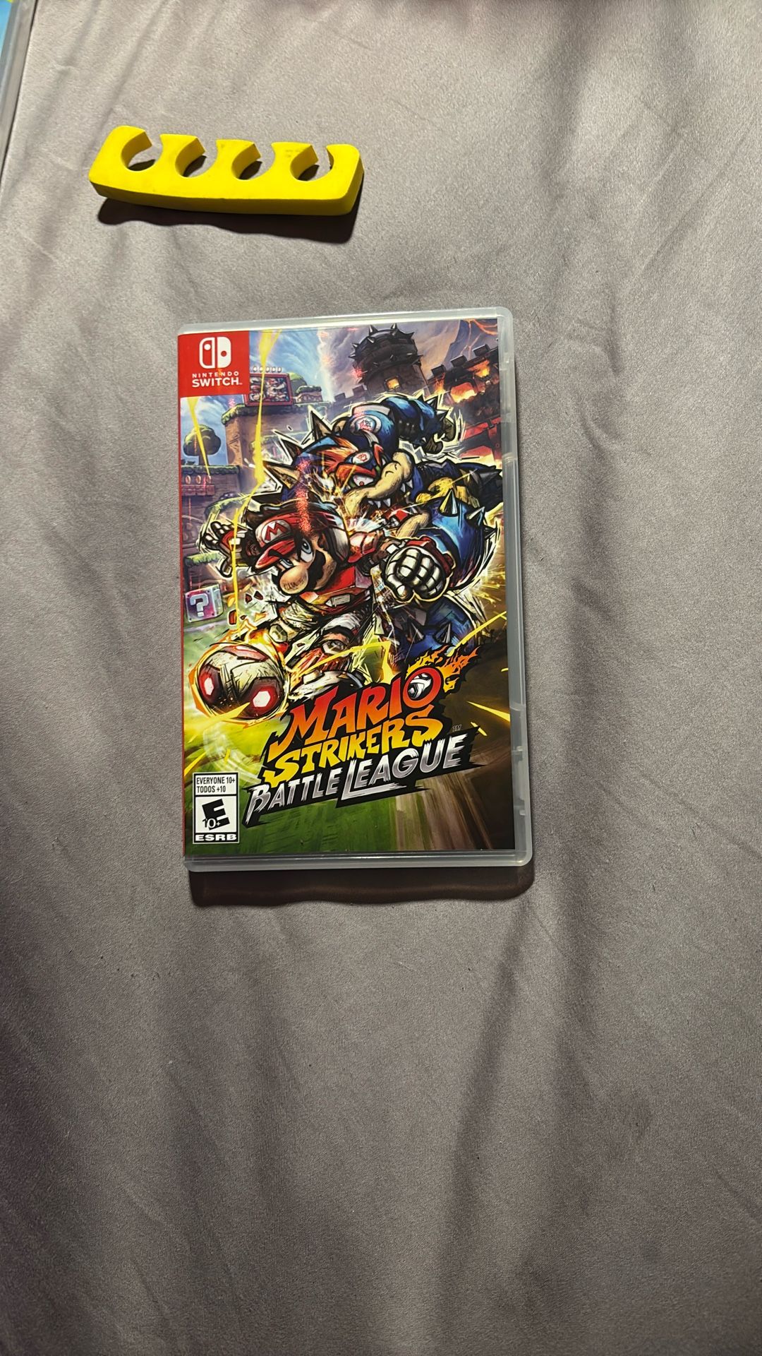 Nintendo switch game, Mario strikers battle league
