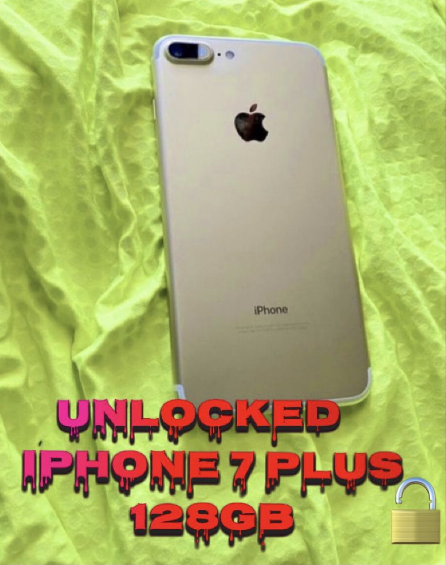 Unlocked iPhone 7 Plus 128gb