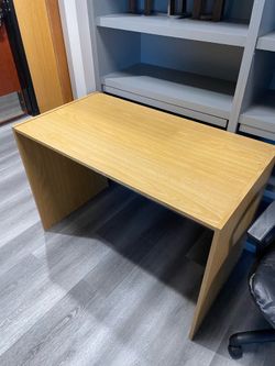Wood desk