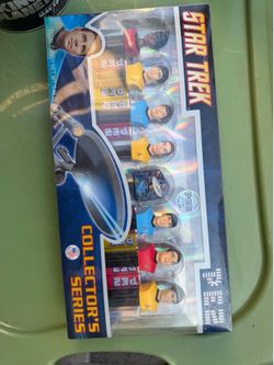 Limited Edition Pez: Star Trek Collector's Series, Set of 8 Dispensers & Candy