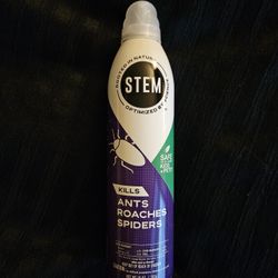 Stem Bug Spray - For Ants Roachesand Spiders.  Safe For Kids and Pets 