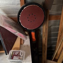 9” Electric Drywall Sander with Sanding Discs – Wall & Ceiling Sander – Great Condition