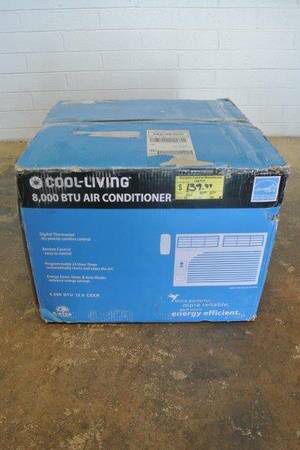 Cool Living 8,000 BTU Window Air Conditioner / AC Unit in White