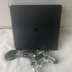 Sony Ps4 Slim With Controller and Cables ##4652
