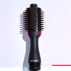Revlon Black and Pink Hair Dryer Brush