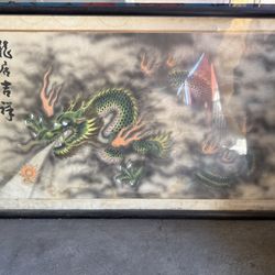 Good Luck Dragon Painting 