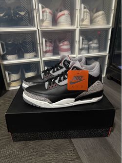 Jordan 3 Black Cement 3 2024 (Size 10.5)