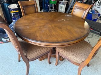 Dining table with 4 chairs