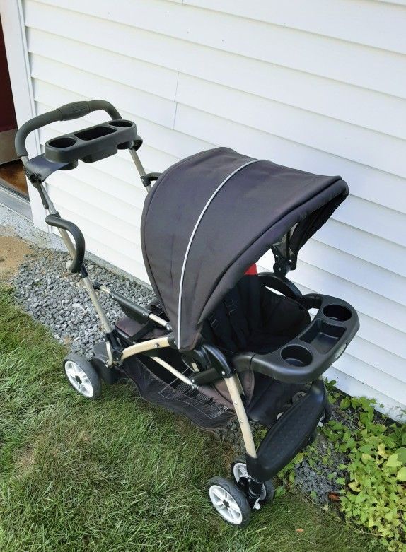 Sit And Stand Double Stroller