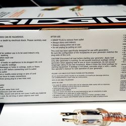 Contractor Grade Indoor/Outdoor Generator Cord New