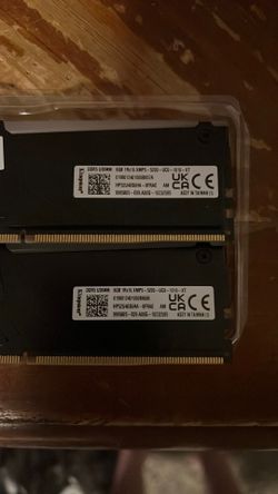 DDR5 RAM 2x8GB Fury