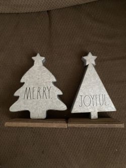 Rae Dunn Christmas Signs Both For $10
