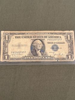 1935 D Silver Certificate 