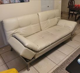 Vinyl Futon Sofa Bed